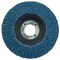 Weiler 4-1/2" Tiger Disc Abrasive Flap Disc, Conical (TY29), 24Z, 7/8" 50601 - alternate 2